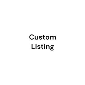 Custom Listing